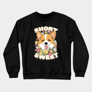Short and Sweet (dark) Crewneck Sweatshirt